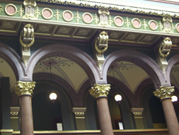 Grand staircase detail