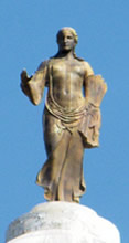 Ceres bronze on Missouri capitol