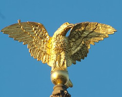 Mississippi capitol eagle