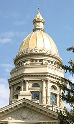 Wyoming capitol dome
